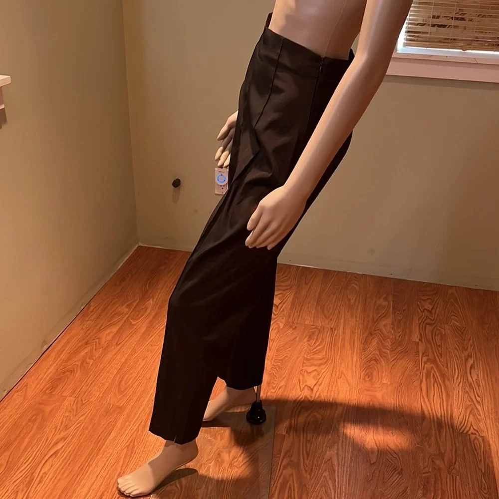 Bestini Paris Two Piece Blazer And Pant Set In Brown Copper Iridescent Size M/L - Picture 9 of 12
